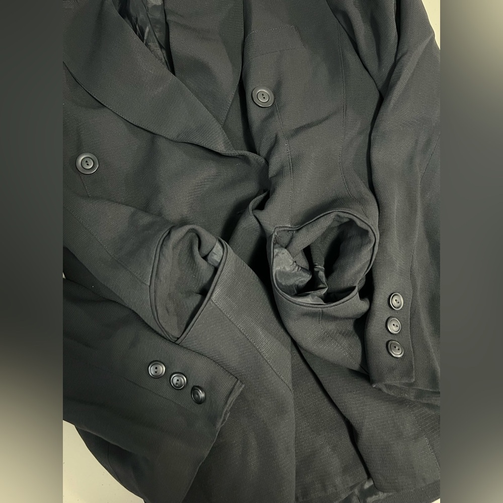 HOLT RENFREW Double Breasted Blazer - Picture 8 of 11